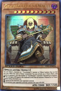 Gravekeeper's Oracle - Speed Duel: Tournament Pack 1 (STP1) #STP1-EN016 - Ultra Rare YuGiOh Trading Card