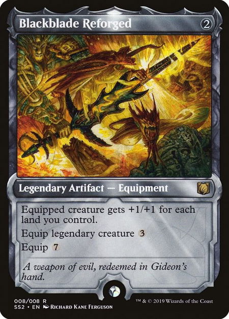 Blackblade Reforged - Signature Spellbook: Gideon Magic: The Gathering trading card