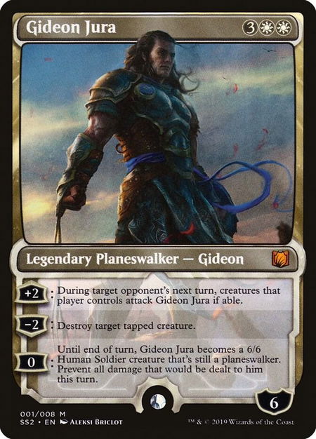 Gideon Jura - Signature Spellbook: Gideon Magic: The Gathering trading card