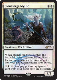 Stoneforge Mystic - Judge Promos (JDG) #1 - Promo Magic: The Gathering Trading Card