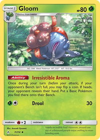 Gloom - SM - Unbroken Bonds (SM10) #7/214 - Uncommon Pokémon Trading Card