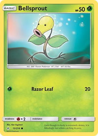Bellsprout - SM - Unbroken Bonds (SM10) #13/214 - Common Pokémon Trading Card