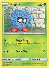 Tangela - SM - Unbroken Bonds (SM10) #16/214 - Common Pokémon Trading Card