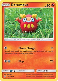 Darumaka - SM - Unbroken Bonds (SM10) #23/214 - Common Pokémon Trading Card
