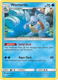 Wartortle - SM - Unbroken Bonds (SM10) #34/214 - Uncommon Pokémon Trading Card