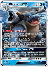 Blastoise GX - SM - Unbroken Bonds (SM10) #35/214 - Ultra Rare Pokémon Trading Card