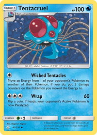 Tentacruel - SM - Unbroken Bonds (SM10) #41/214 - Uncommon Pokémon Trading Card