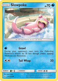 Slowpoke - SM - Unbroken Bonds (SM10) #42/214 - Common Pokémon Trading Card