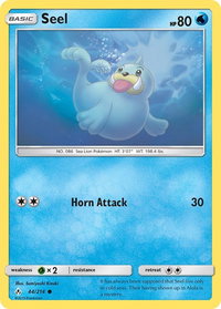 Seel - SM - Unbroken Bonds (SM10) #44/214 - Common Pokémon Trading Card