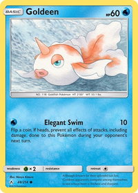 Goldeen - SM - Unbroken Bonds (SM10) #48/214 - Common Pokémon Trading Card