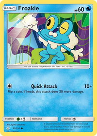 Froakie - SM - Unbroken Bonds (SM10) #51/214 - Common Pokémon Trading Card