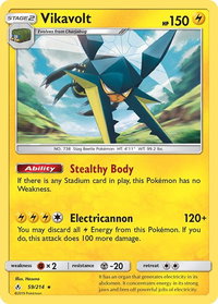 Vikavolt - SM - Unbroken Bonds (SM10) #59/214 - Holo Rare Pokémon Trading Card