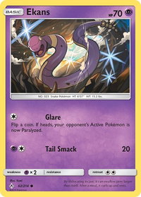 Ekans - SM - Unbroken Bonds (SM10) #62/214 - Common Pokémon Trading Card