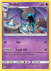 Golbat - SM - Unbroken Bonds (SM10) #65/214 - Uncommon Pokémon Trading Card