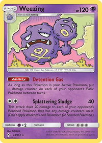 Weezing - SM - Unbroken Bonds (SM10) #74/214 - Rare Pokémon Trading Card