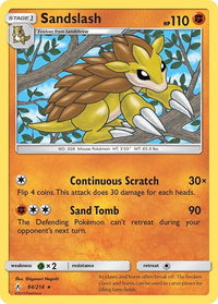Sandslash - SM - Unbroken Bonds (SM10) #84/214 - Rare Pokémon Trading Card