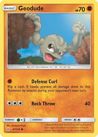 Geodude - SM - Unbroken Bonds (SM10) #87/214 - Common Pokémon Trading Card