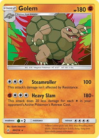 Golem - SM - Unbroken Bonds (SM10) #89/214 - Holo Rare Pokémon Trading Card