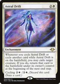 Astral Drift - Modern Horizons (MH1) #3 - Rare Magic: The Gathering Trading Card