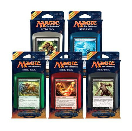 Magic 2014 (M14) - Intro Pack [Set of 5] - Magic 2014 (M14) Magic: The Gathering trading card