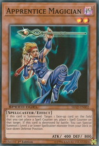 Apprentice Magician - Speed Duel: Attack from the Deep (SBAD) #SBAD-EN002 - Super Rare YuGiOh Trading Card