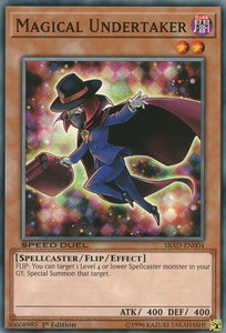 Magical Undertaker - Speed Duel: Attack from the Deep (SBAD) #SBAD-EN004 - Common / Short Print YuGiOh Trading Card