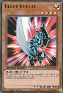 Blade Knight - Speed Duel: Attack from the Deep (SBAD) #SBAD-EN006 - Ultra Rare YuGiOh Trading Card