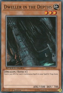 Dweller in the Depths - Speed Duel: Attack from the Deep (SBAD) #SBAD-EN007 - Common / Short Print YuGiOh Trading Card