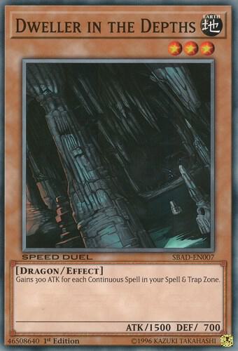 Dweller in the Depths - Speed Duel: Attack from the Deep YuGiOh trading card