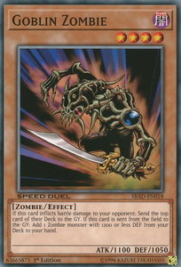 Goblin Zombie - Speed Duel: Attack from the Deep (SBAD) #SBAD-EN018 - Common / Short Print YuGiOh Trading Card