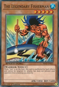 The Legendary Fisherman - Speed Duel: Attack from the Deep (SBAD) #SBAD-EN023 - Common / Short Print YuGiOh Trading Card