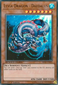 Levia-Dragon - Daedalus - Speed Duel: Attack from the Deep (SBAD) #SBAD-EN025 - Ultra Rare YuGiOh Trading Card
