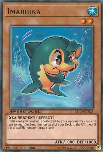 Imairuka - Speed Duel: Attack from the Deep YuGiOh trading card