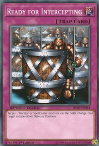 Ready for Intercepting - Speed Duel: Attack from the Deep (SBAD) #SBAD-EN044 - Common / Short Print YuGiOh Trading Card