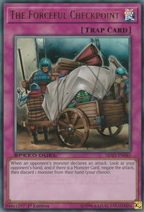 The Forceful Checkpoint - Speed Duel: Attack from the Deep (SBAD) #SBAD-EN045 - Ultra Rare YuGiOh Trading Card