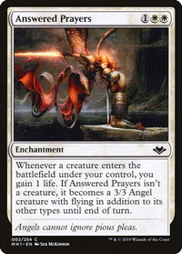 Answered Prayers - Modern Horizons (MH1) #2 - Common Magic: The Gathering Trading Card