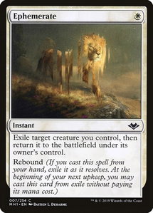 Ephemerate - Modern Horizons (MH1) #7 - Common Magic: The Gathering Trading Card