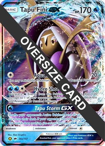 Tapu Fini GX - 39a/147 - Jumbo Cards (PR) #039a/147 - Promo Pokémon Trading Card