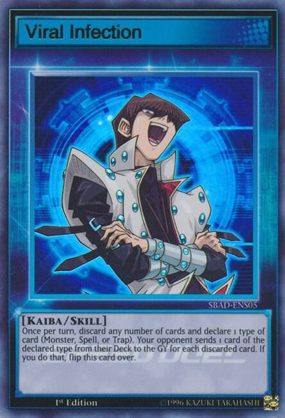 Viral Infection - Speed Duel: Attack from the Deep YuGiOh trading card