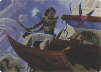 Bazaar Trademage (Art Series) - Art Series: Modern Horizons (ASMH1) #4 - Special Magic: The Gathering Trading Card