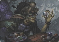 Warteye Witch (Art Series) - Art Series: Modern Horizons (ASMH1) #8 - Special Magic: The Gathering Trading Card