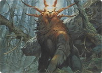 Ayula, Queen Among Bears (Art Series) - Art Series: Modern Horizons (ASMH1) #10 - Special Magic: The Gathering Trading Card
