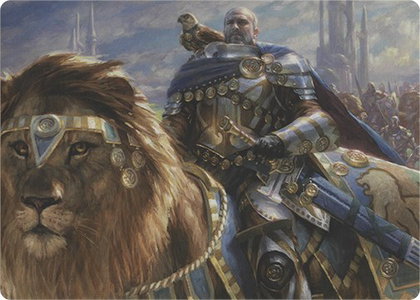 Ranger-Captain of Eos (Art Series) - Art Series: Modern Horizons (ASMH1) #11 - Special Magic: The Gathering Trading Card