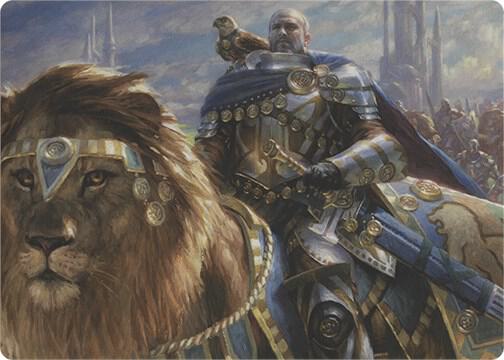 Ranger-Captain of Eos (Art Series) - Art Series: Modern Horizons Magic: The Gathering trading card