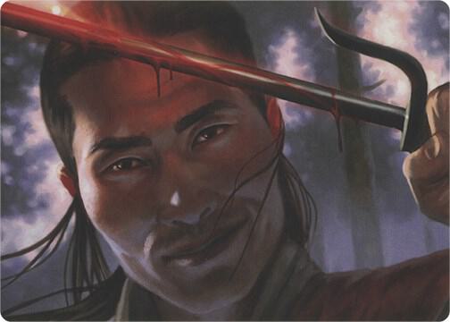 Umezawa's Charm (Art Series) trading card from Art Series: Modern Horizons Umezawa's Charm (Art Series) - Art Series: Modern Horizons Magic: The Gathering trading card