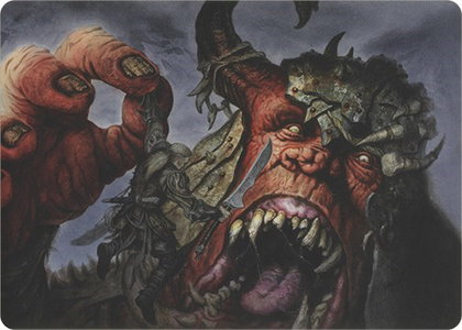 Ravenous Giant (Art Series) - Art Series: Modern Horizons (ASMH1) #37 - Special Magic: The Gathering Trading Card