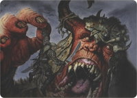Ravenous Giant (Art Series) - Art Series: Modern Horizons (ASMH1) #37 - Special Magic: The Gathering Trading Card