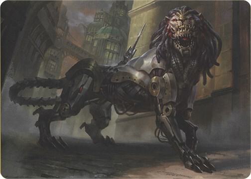 Lesser Masticore (Art Series) - Art Series: Modern Horizons Magic: The Gathering trading card