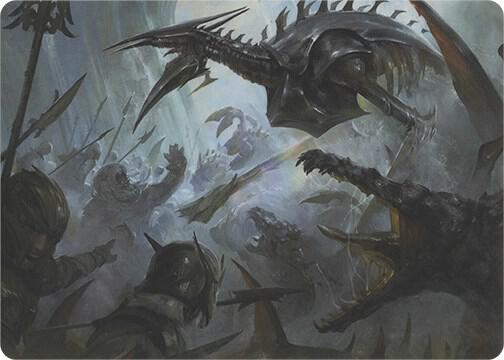 Mirrodin Besieged (Art Series) - Art Series: Modern Horizons Magic: The Gathering trading card