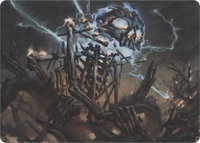 Lightning Skelemental (Art Series) - Art Series: Modern Horizons (ASMH1) #41 - Special Magic: The Gathering Trading Card